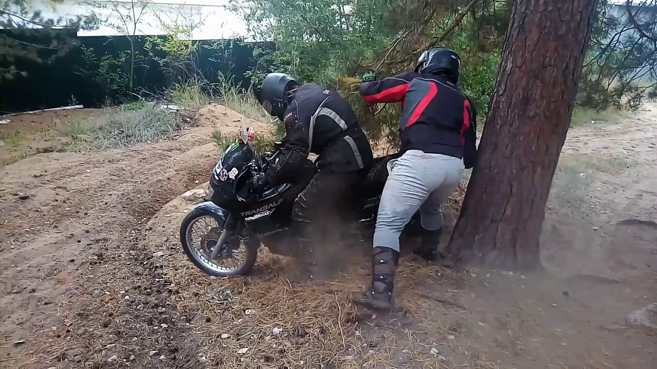 Испытания Гуся! BMW R 1150 GS лёгкое бездорожье