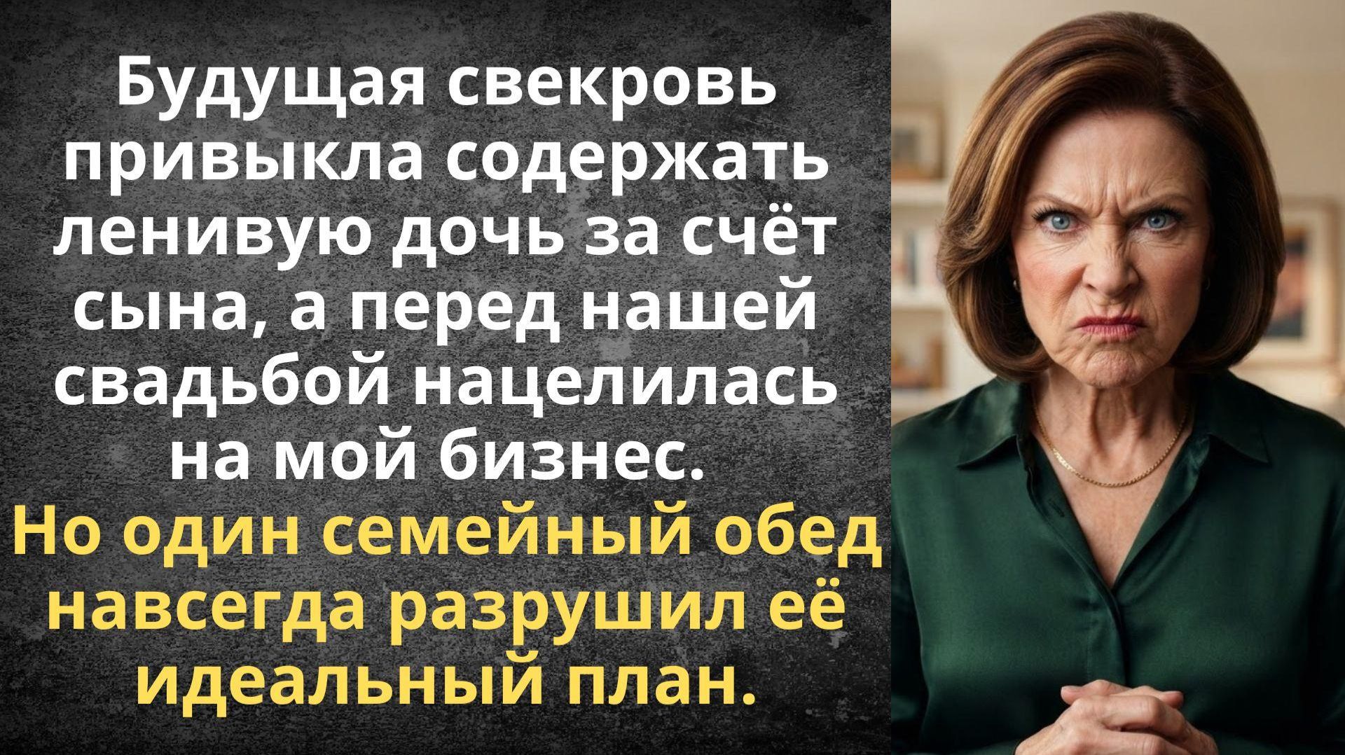 Отменяй свадьбу, эта торгашка нам не пара! — приказала будущая свекровь | Истории из жизни