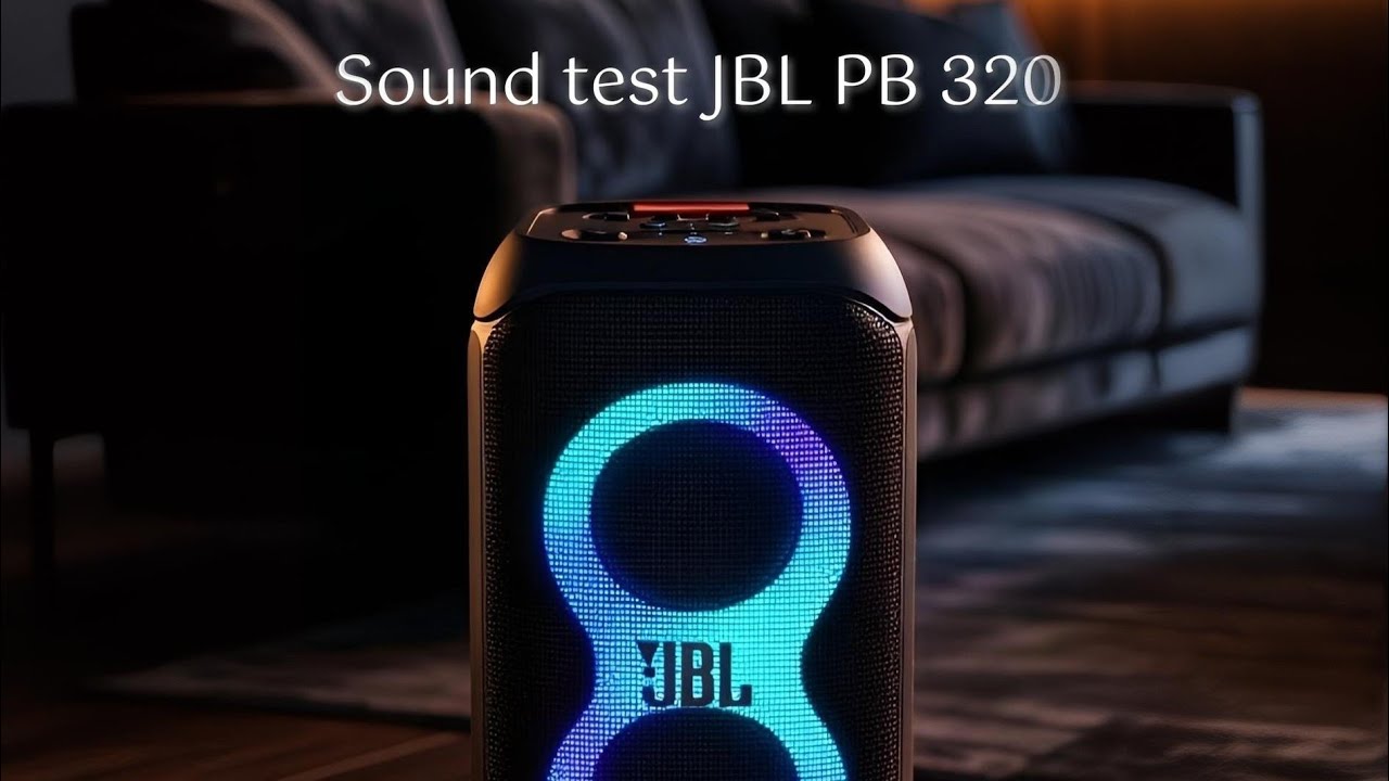 Колонка JBL PARTYBOX 320. Sound Test