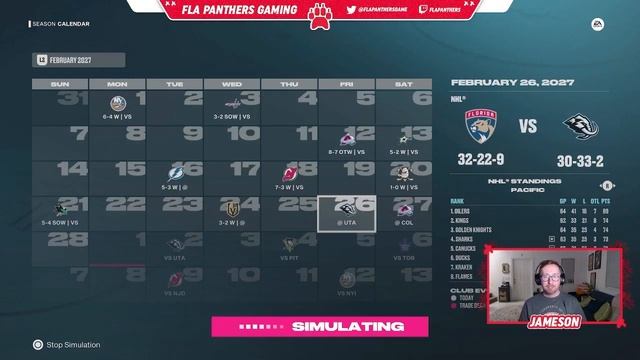 We Simulated the 2026-27 Panthers Season... This is what happened