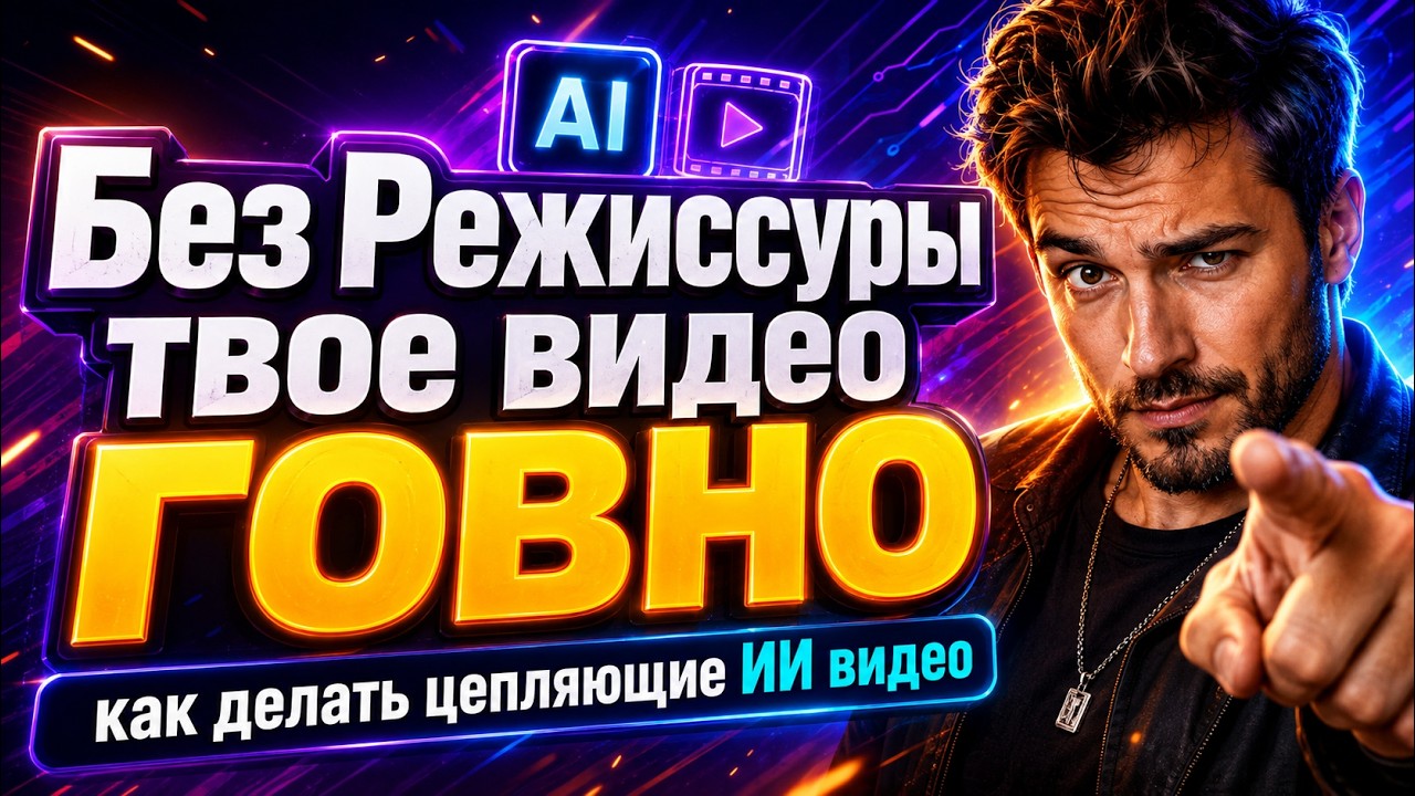 Почему ваши ИИ-видео НЕ ЦЕПЛЯЮТ? Режиссура AI-видео от А до Я