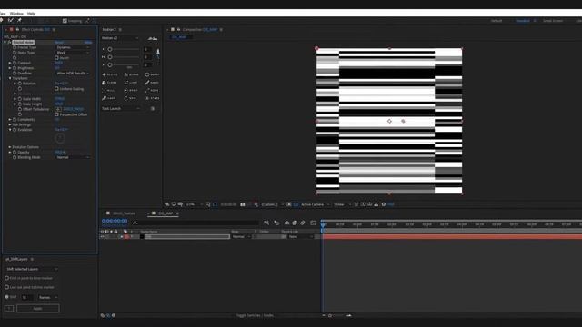 Создание Glitch Texture в After Effects для Videohive проекта