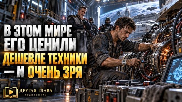 АУДИОКНИГА ПОЛНОСТЬЮ | В ЭТОМ МИРЕ ЕГО ЦЕНИЛИ ДЕШЕВЛЕ ТЕХНИКИ — И ОЧЕНЬ ЗРЯ | Книга 1 из 3