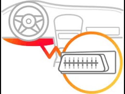 BMW X5 E53 2005 OBD Port Location / ОБД разъем