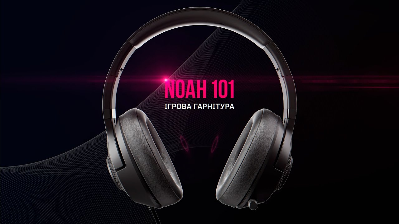 Ігрова гарнітура Lorgar Noah 101