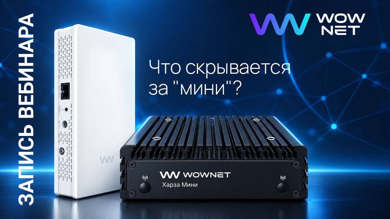 Запись вебинара WowNet «Что скрывается за «мини»?»