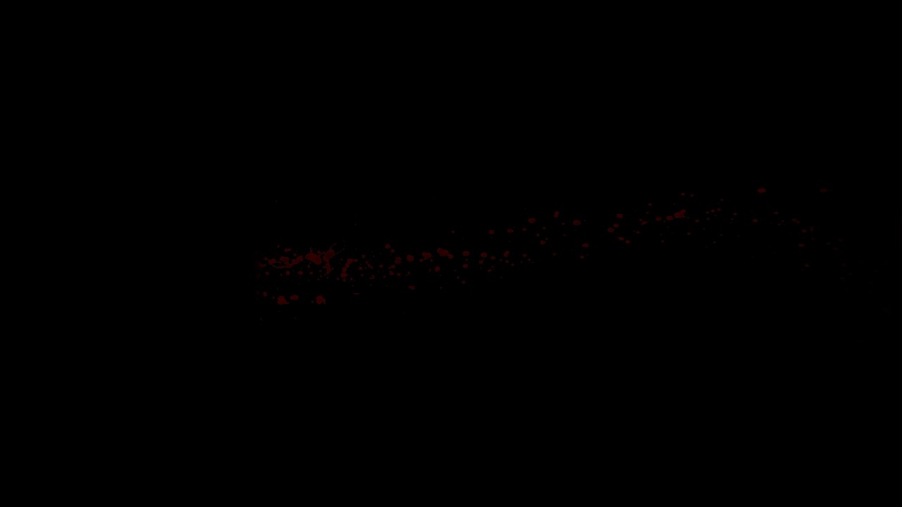 Футаж / Footage кровь Blood Splat 04