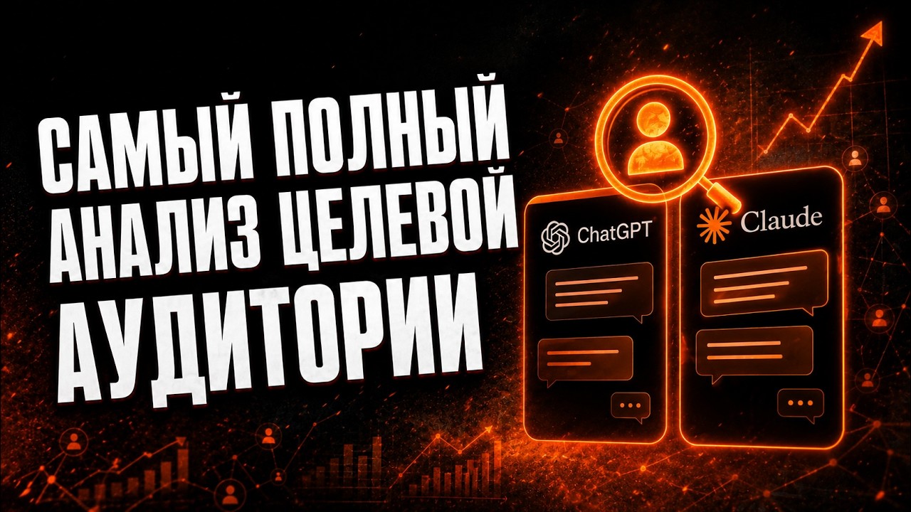 Claude и ChatGPT: анализ целевой аудитории за один вечер