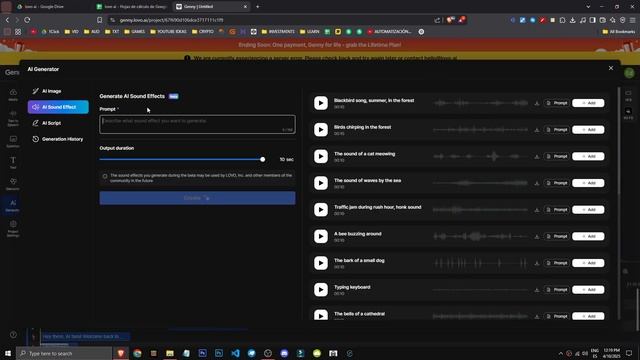 ЗВУКОВЫЕ ЭФФЕКТЫ с ИИ? Я попробовал это с ДЖЕННИ, и ЭТО РАБОТАЕТ.