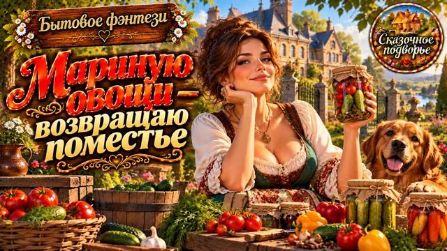 МАРИНУЮ ОВОЩИ  ВОЗВРАЩАЮ ПОМЕСТЬЕ  БЫТОВОЕ ФЭНТЕЗИ  АУДИОКНИГА НОВАЯ