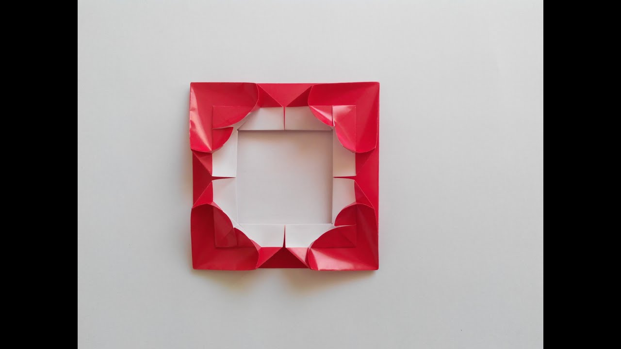 Рамка для фотографий оригами, Frames For Photos Of Origami (Leyla Torres)
