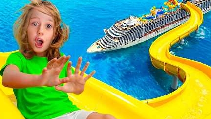 Настя и Эвелин отправляются в круиз