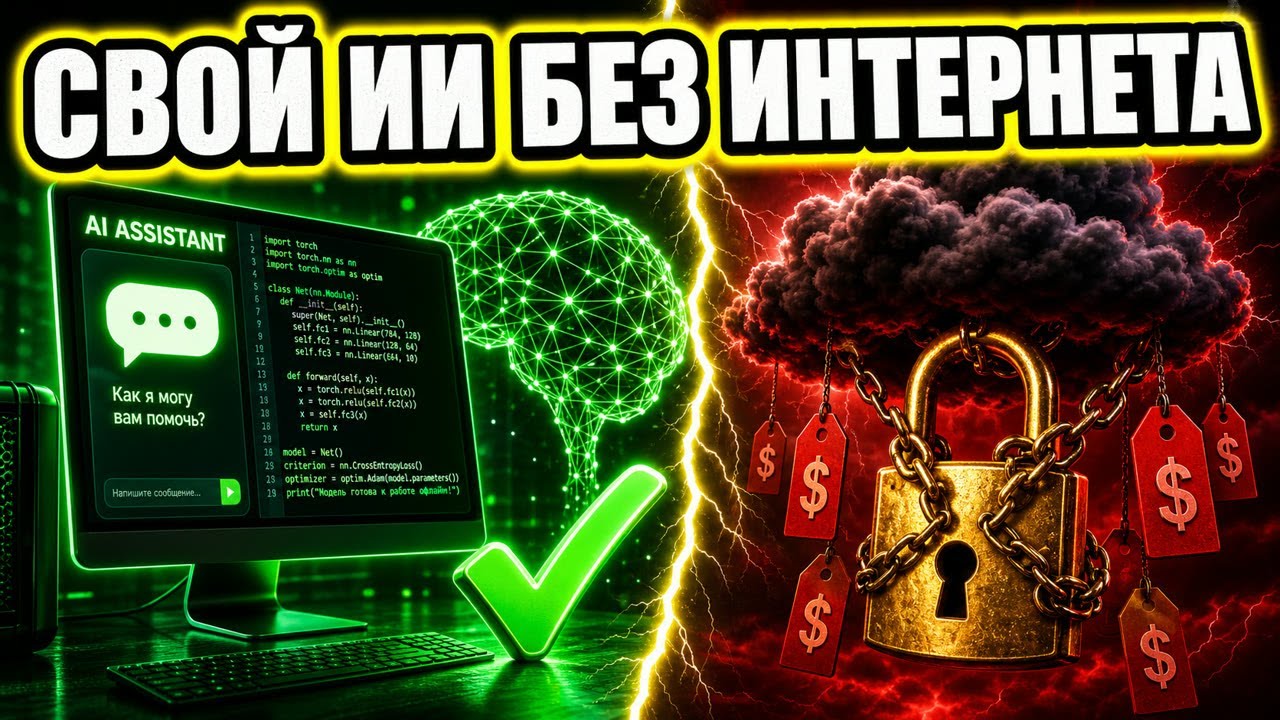 Свой ИИ без интернета: пора выкинуть Claude и ChatGPT? Разбор Hacker News