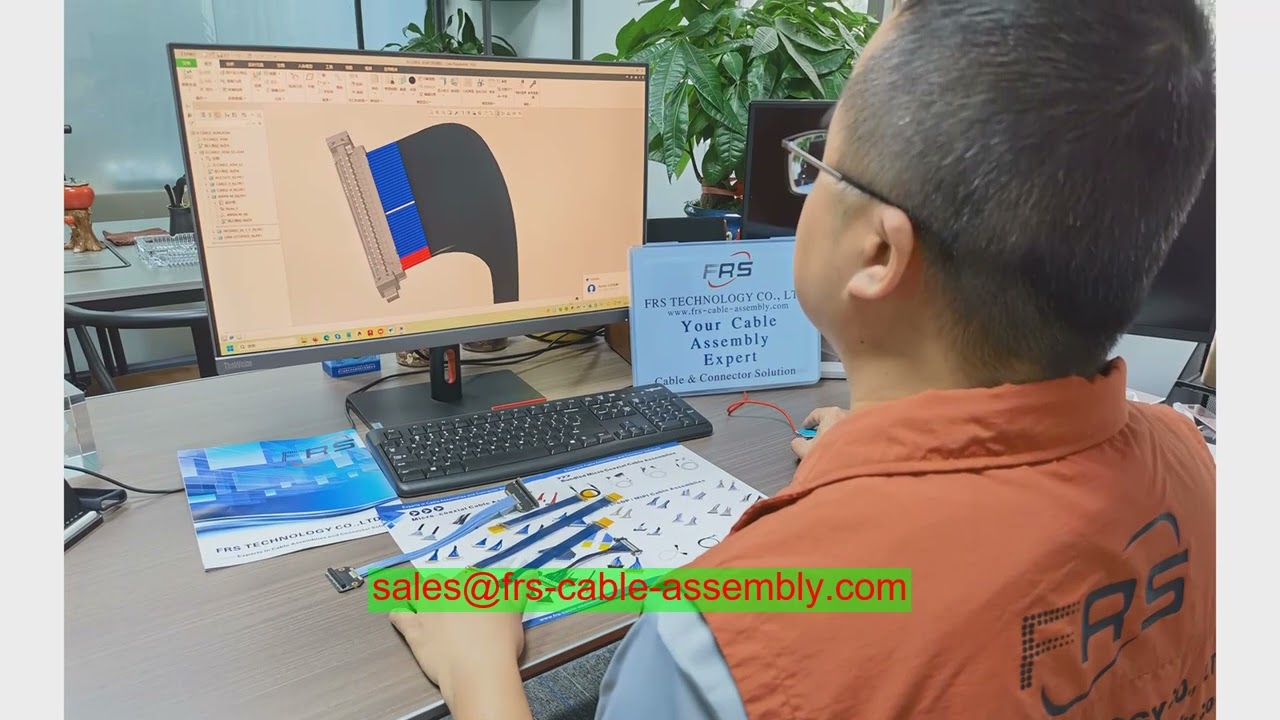 Индивидуальный кабельный жгут Custom LVDS Кабель EDP Кабель Assembly Антенна для автомобильного ради