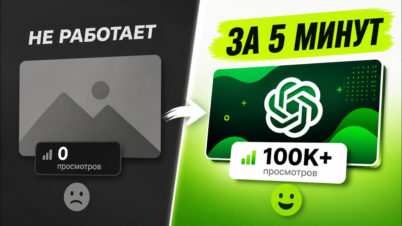 Как сделать превью для YouTube за 5 минут (гайд для новичка)