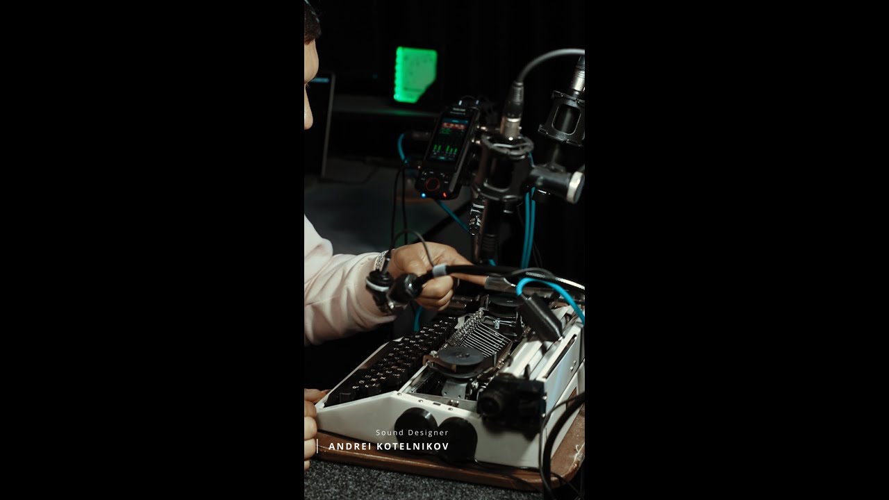 Typewriter Sound / Cinematic Sound Design / ASMR