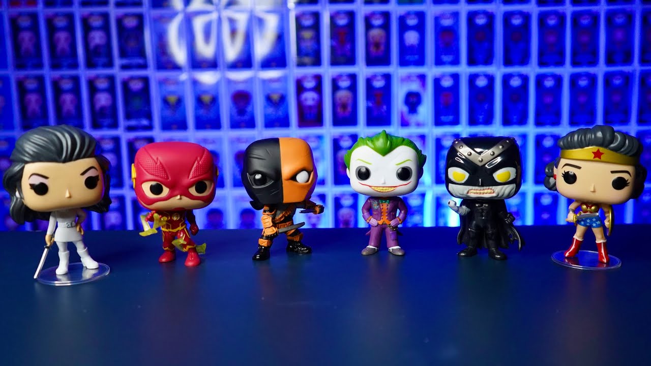 Флэш, Джокер, Чудо-женщина и другие фигурки Funko POP! По DC