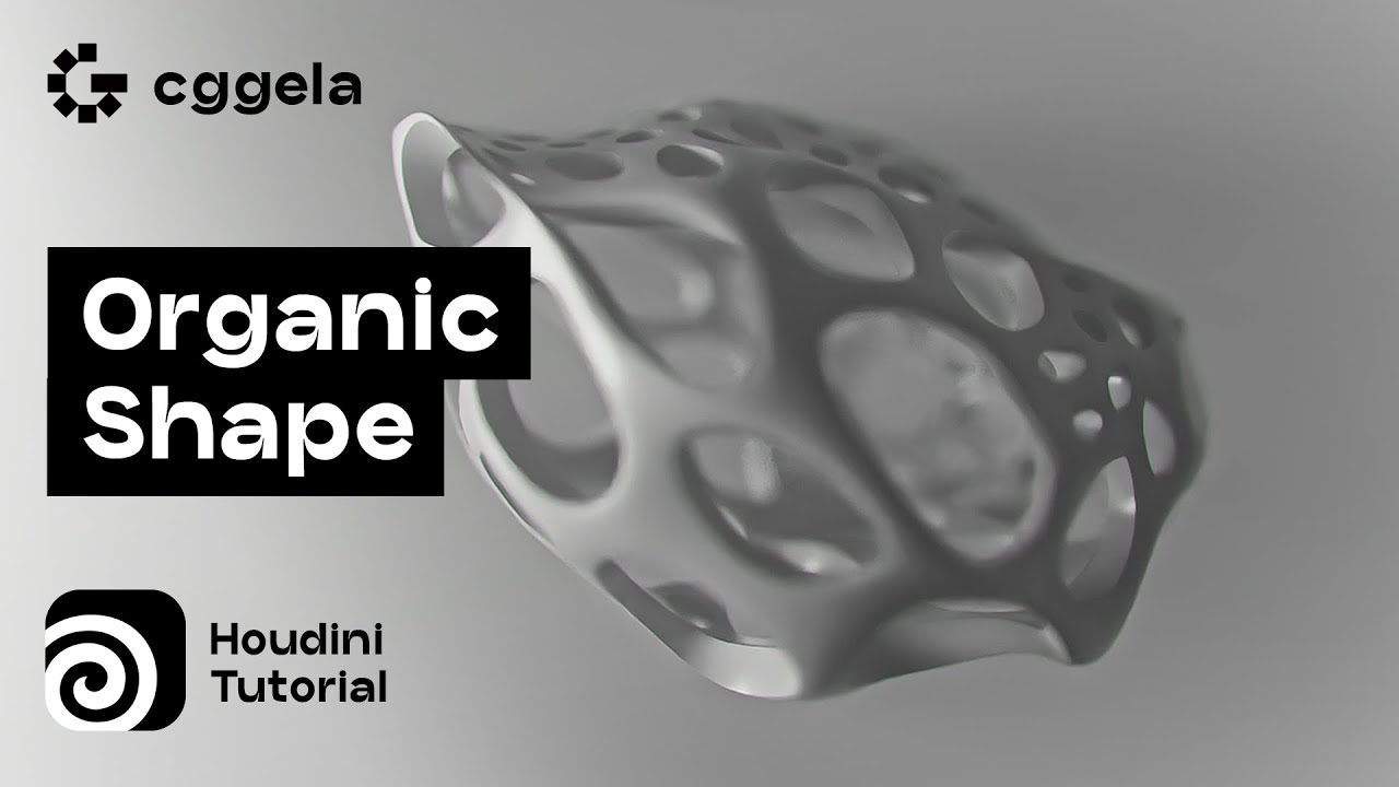 Houdini Tutorial Creating Organic Shape