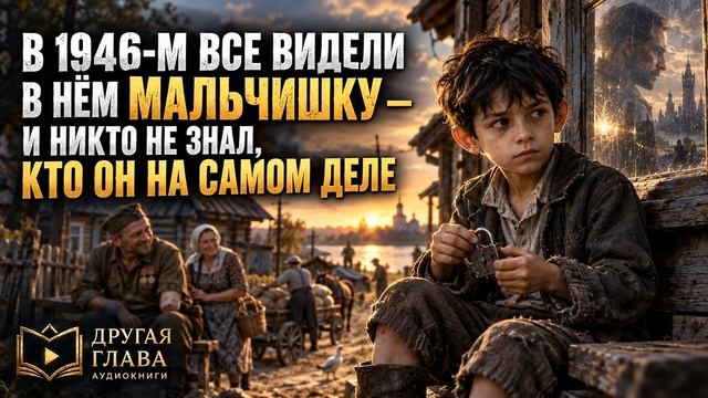 АУДИОКНИГА|В 1946-М ВСЕ ВИДЕЛИ В НЁМ МАЛЬЧИШКУ  И НИКТО НЕ ЗНАЛ, КТО ОН НА САМОМ ДЕЛЕ | Книга 1 из 3