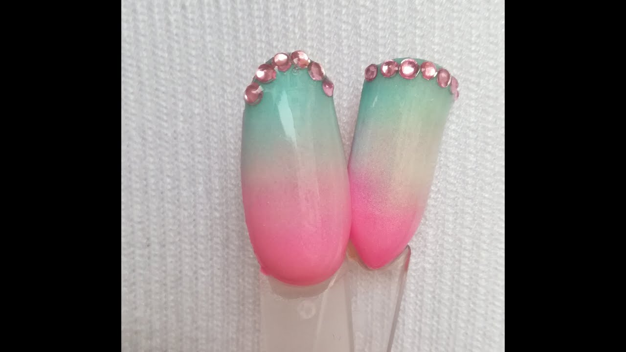 ОМБРЕ / ГРАДИЕНТ дизайн двумя способами / Gradient On The Nails