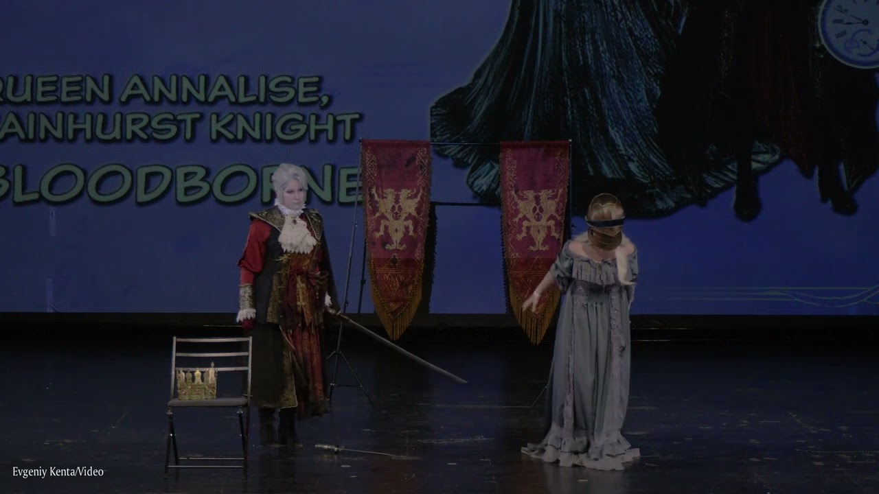 Cosplay Defile - Starfox_Damian, Bad Grief — Bloodborne — Queen Annalise, Cainhurst Knight