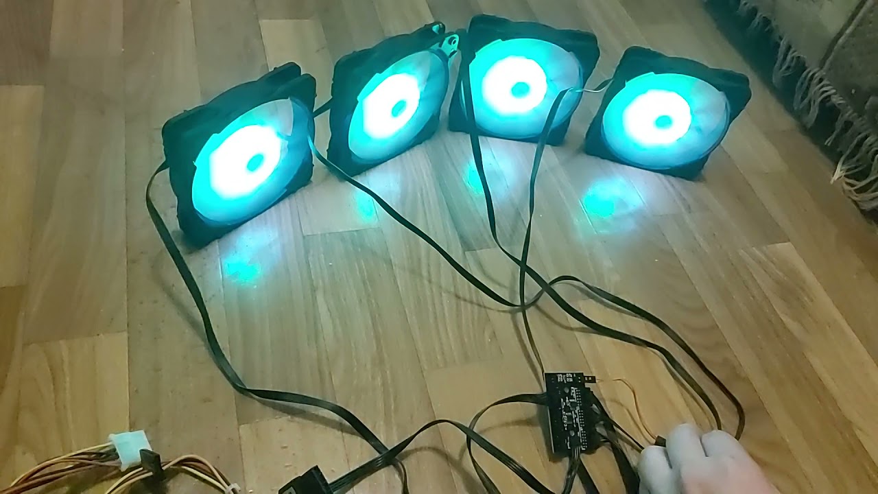 вертушки из корпуса Aero Cool Sentinel