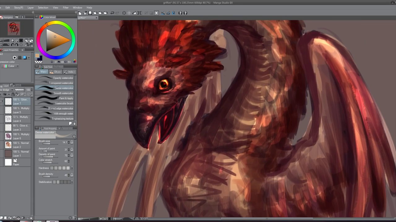Speedpaint - Griffin (Sketch)
