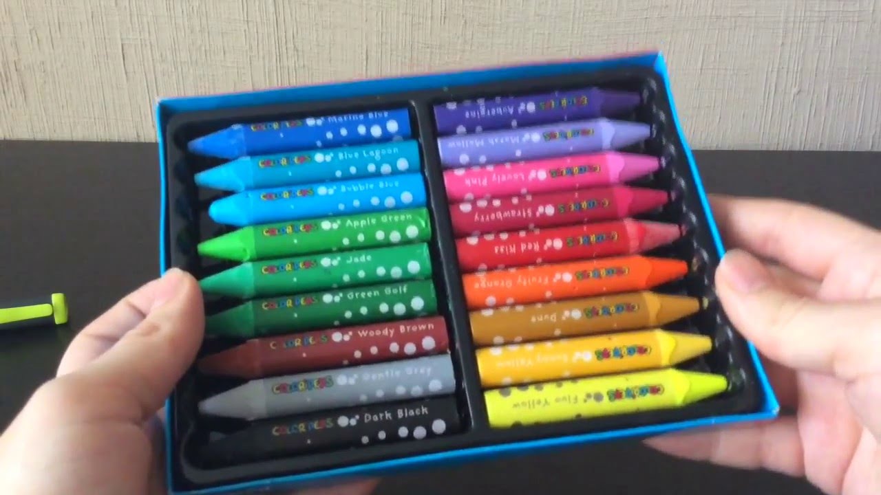 Обзор На Восковые Мелки Maped Oil Pastels
