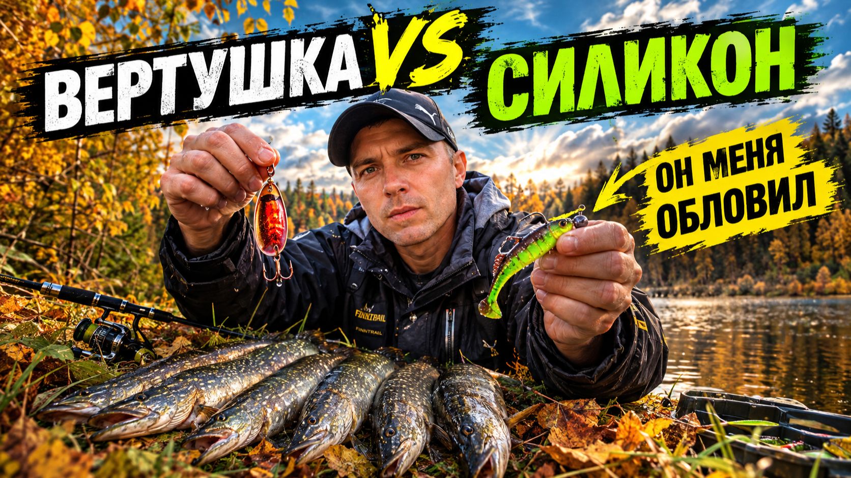 Вот это мы забрались!!!  Лодка спиннинг и злые щуки