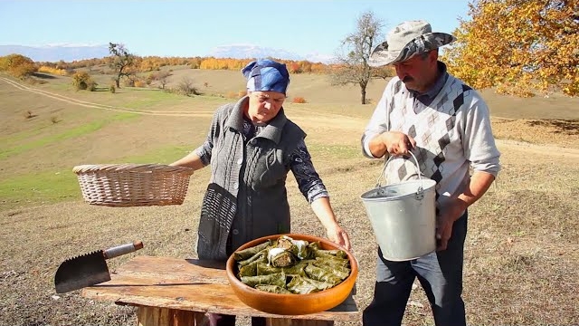 Долма Из Листьев Винограда и Компот Из Боярышника 🍂