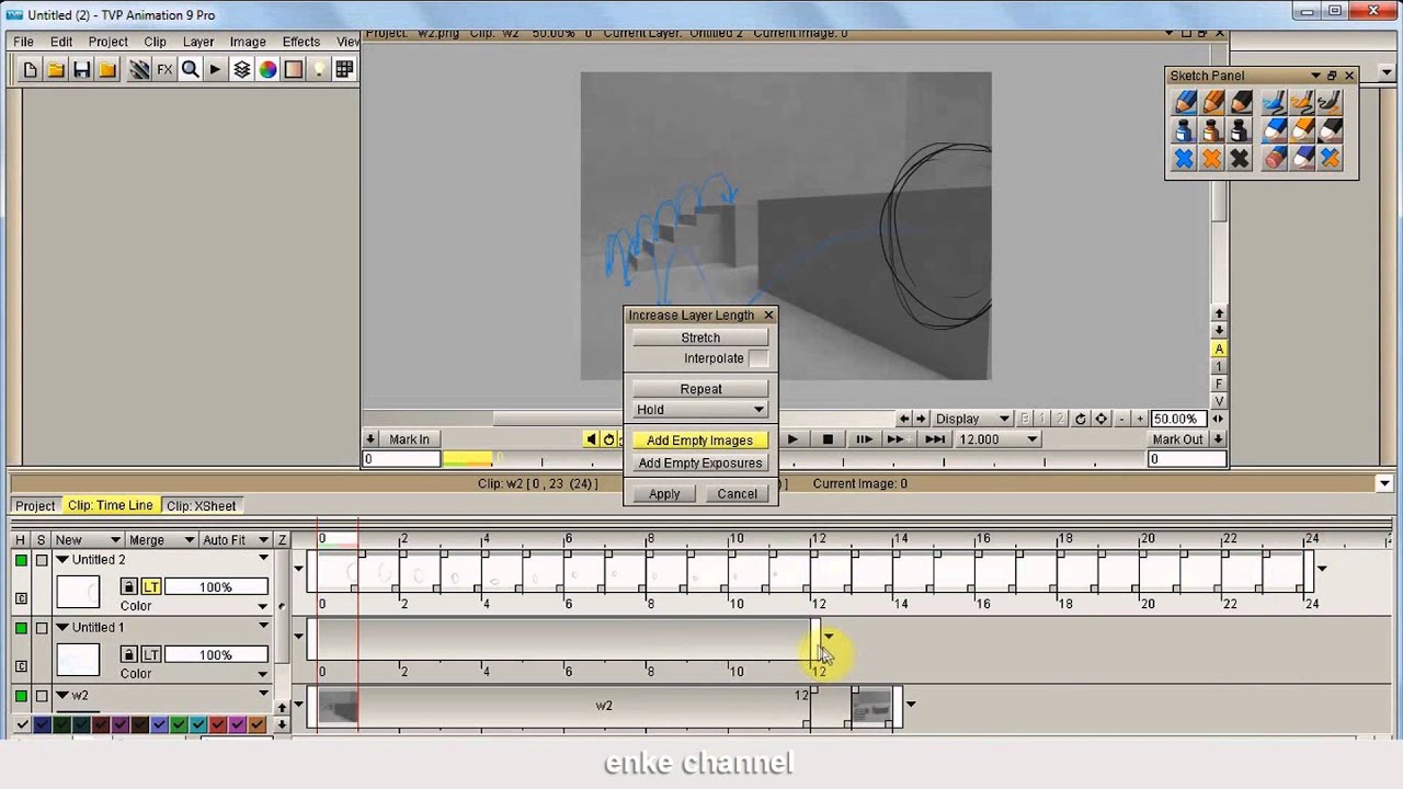 Enke | Google SketchUp 8 + TVP Animation 9 PRO