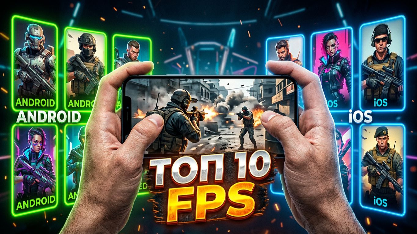 ТОП 10 БЕЗУМНЫХ FPS/шутеров ДЛЯ ANDROID И IOS в которые ТЫ ДОЛЖЕН поиграть в 2026 году!