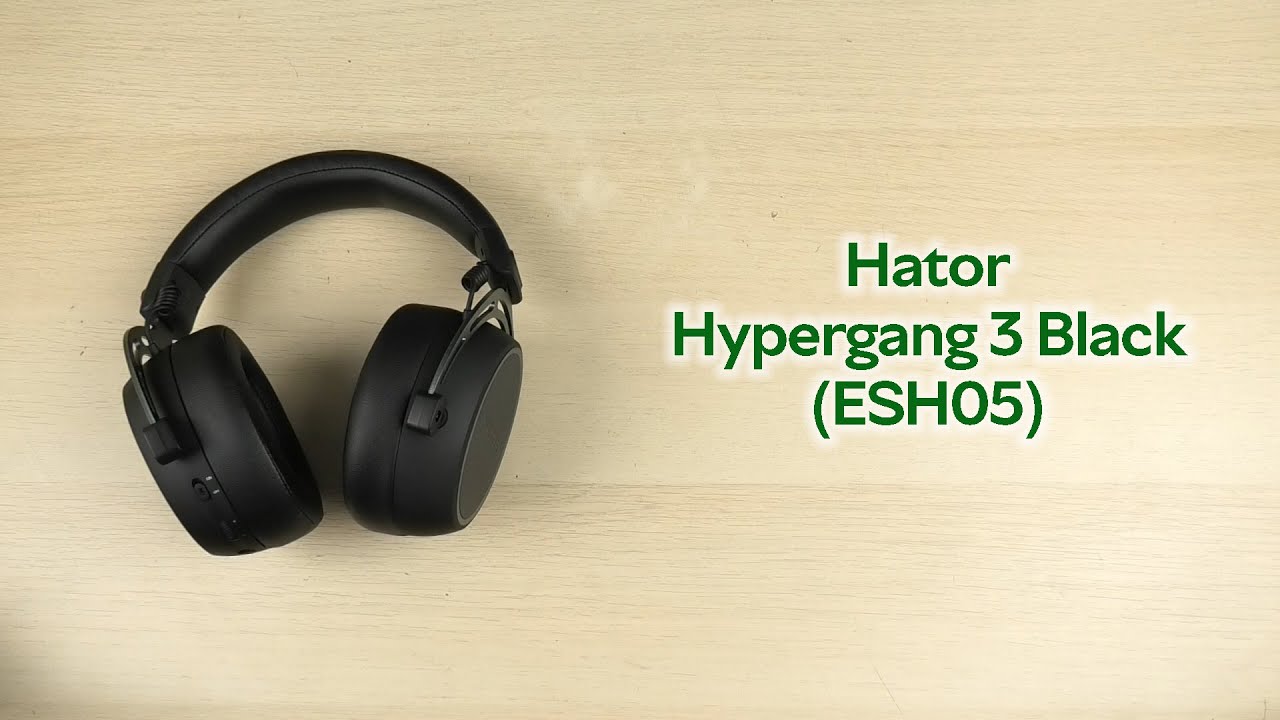 Розпаковка Hator Hypergang 3 Black (ESH05)
