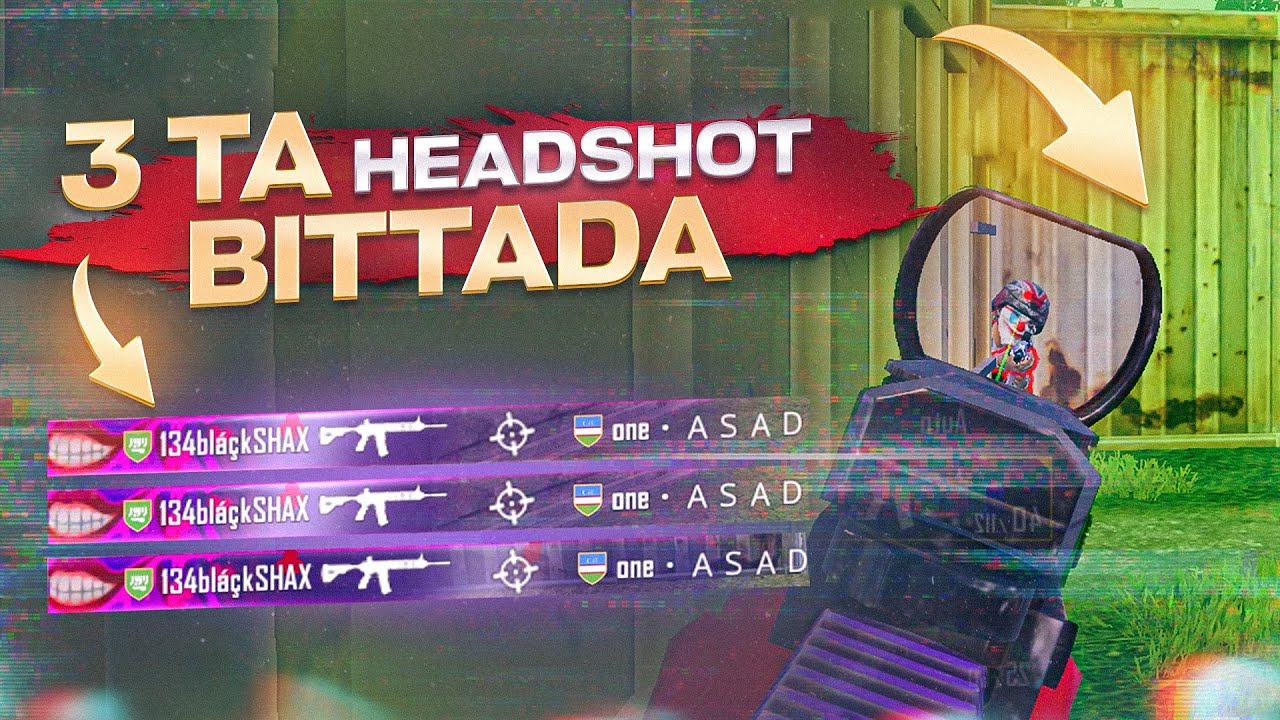 BITTADA 3 TA HEADSHOT BERISH / TDMDA 1 GA 1 OTISHISH / ZALYOTNI TO’G’RLASH / RICHMAN Vs SHAX