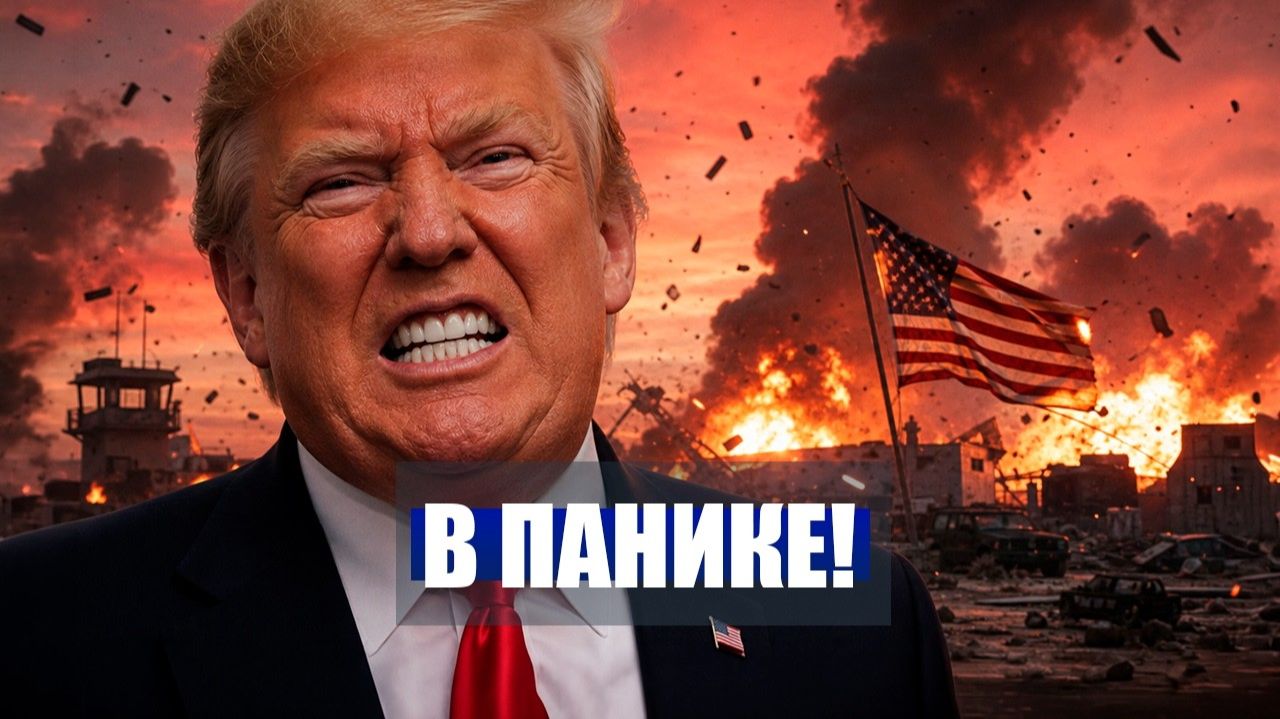 ⚡️ТРАМП в панике! /АТАКА на базу США! / Секреты Пентагона раскрыты