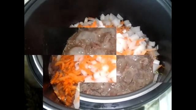 Тушеная капуста с мясом в мультиварке вкусный рецепт