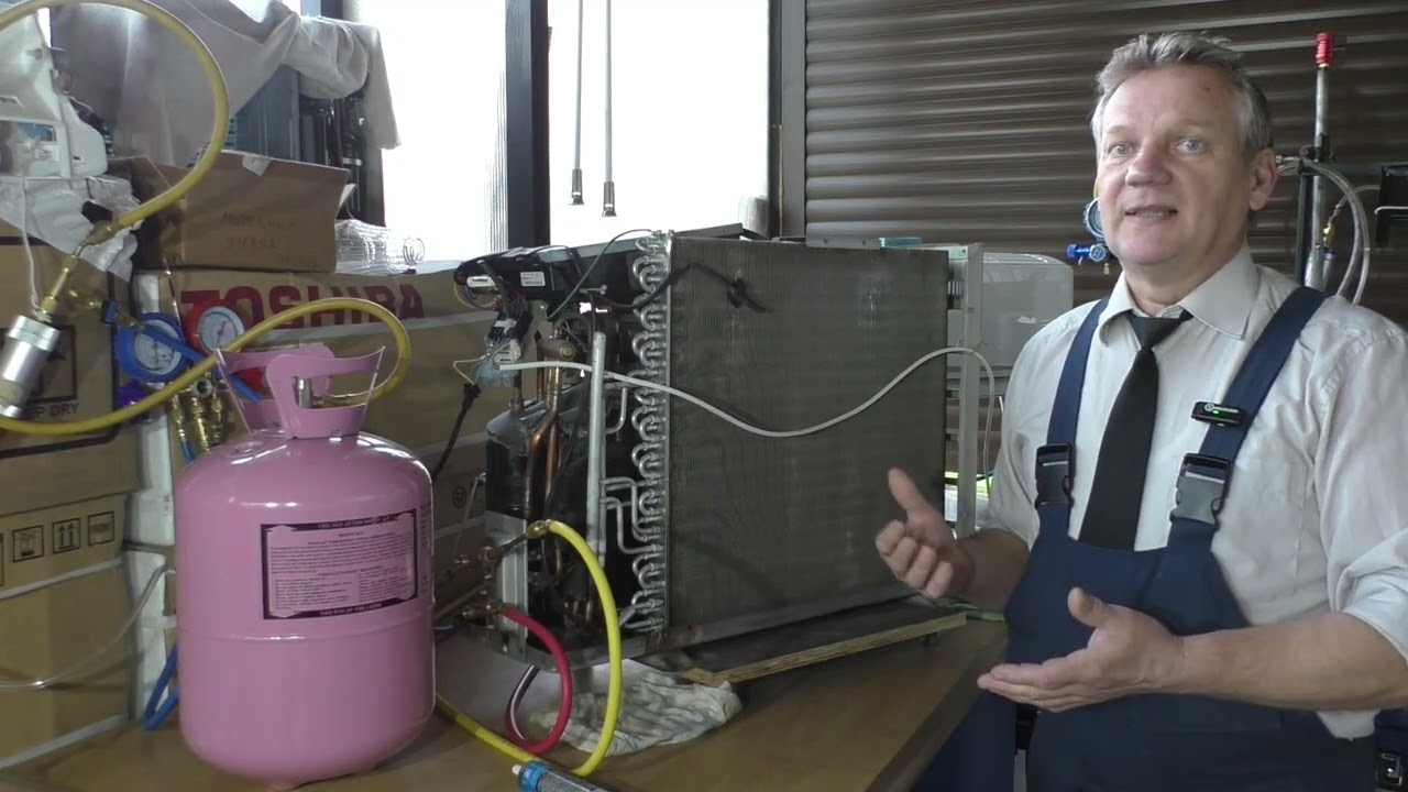Как найти и устранить утечку фреона во внешнем блоке #泄漏测试 #leak Test