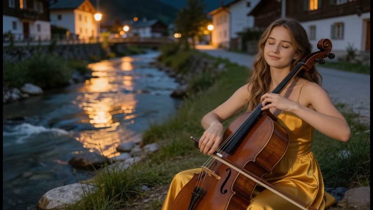 🎻🎹 Виолончель и фортепиано в церматтской ночи – Глубокая романтическая музыка для расслабления и сна