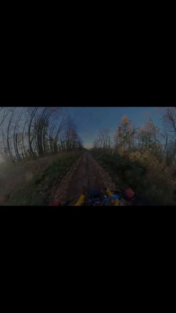 29 сентября спуск с местной горы