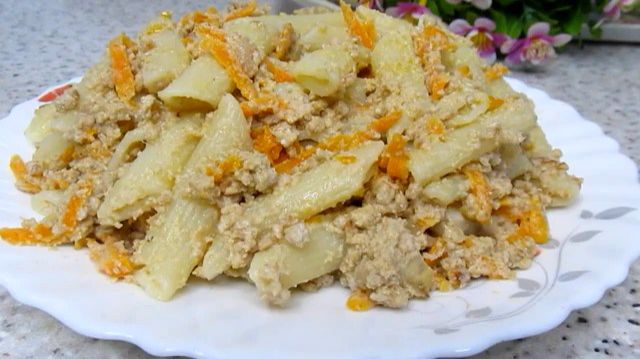 Приготовить вкусные, не сухие макароны по-флотски удается не каждому. Секретик самого сочного фарша!