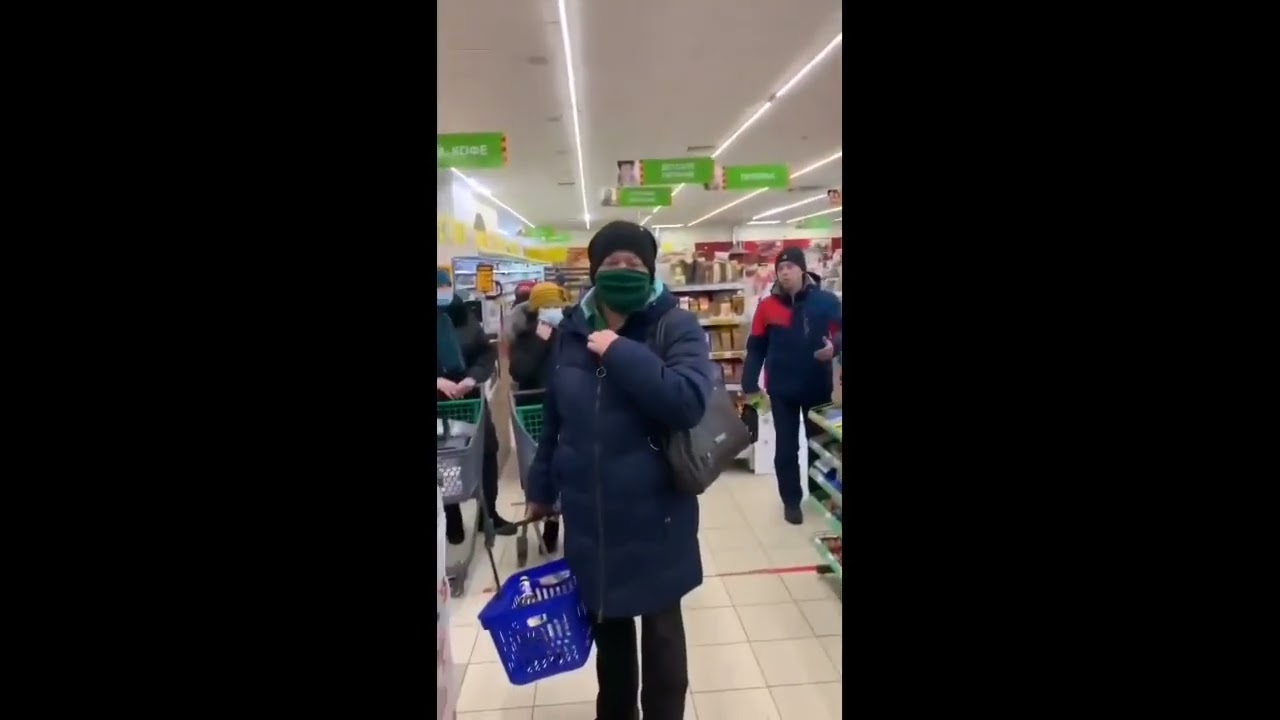 Неадекватный магазин пятёрочка Москва
