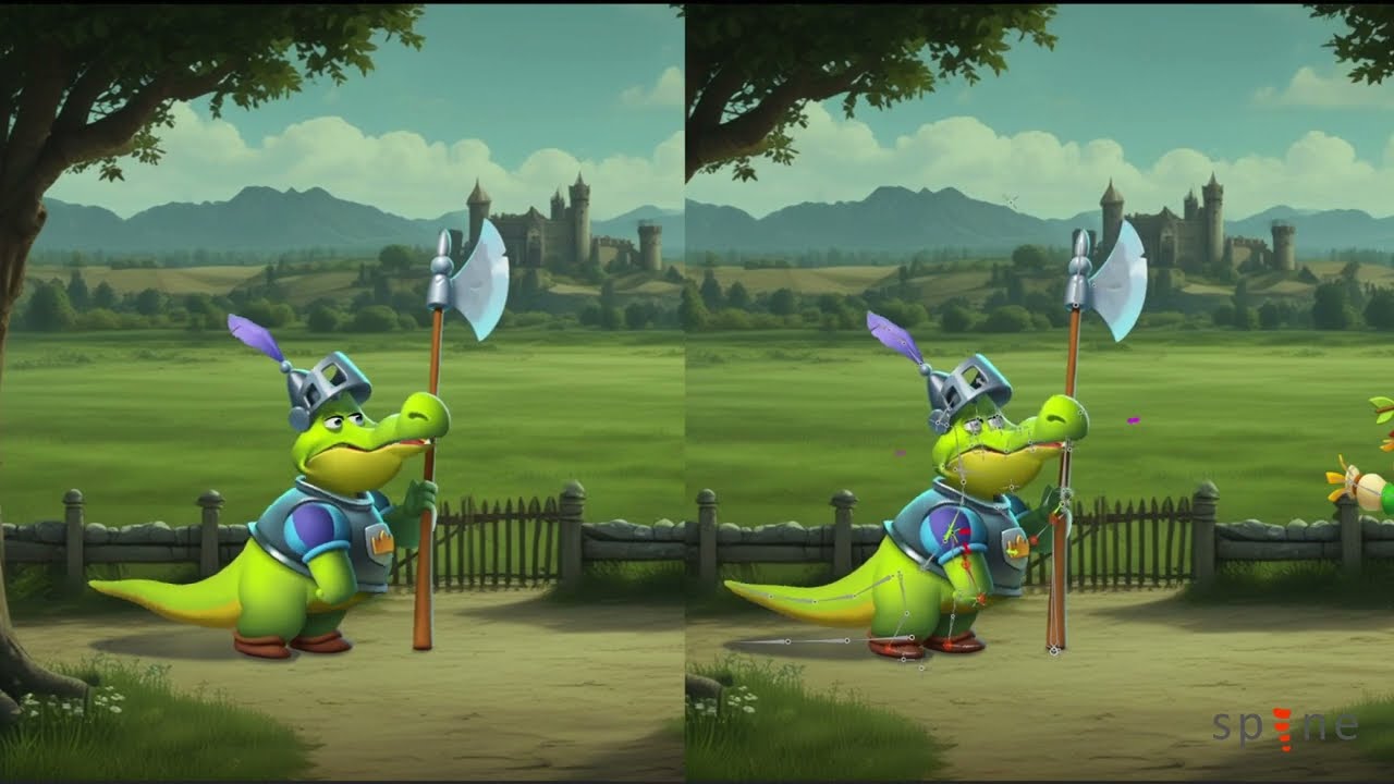Spine 2D Animation Showreel 2025 - Orlova Kristina