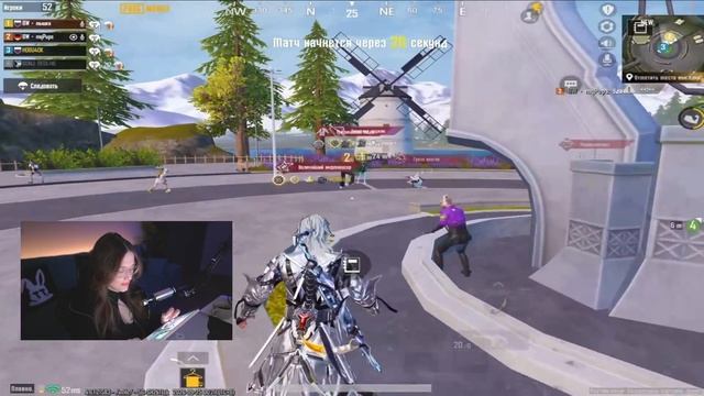 ВЫБИВАЮ НОВЫЙ ЗОЛОТОЙ КОСТЮМ в PUBG MOBILE! ПРОКАЧАЛА MINI 14 в ПУБГ МОБАЙЛ!