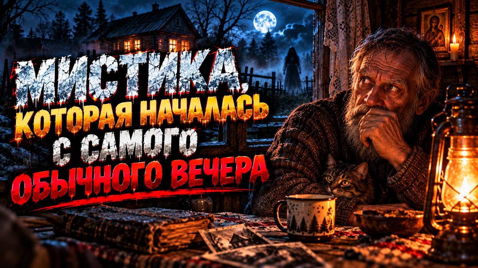 МИСТИКА, КОТОРАЯ НАЧАЛАСЬ С САМОГО ОБЫЧНОГО ВЕЧЕРА. СТРАШНЫЕ. ИЗ ЖИЗНИ. ТВОРЧЕСКИЕ
