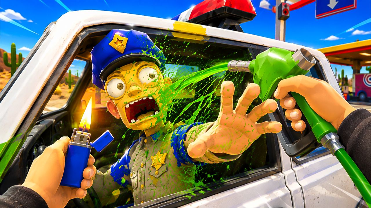 Я ДЕЛАЛ ВСЁ, ЧТОБЫ КОПЫ МЕНЯ АРЕСТОВАЛИ! Но… | Gas N Cars VR