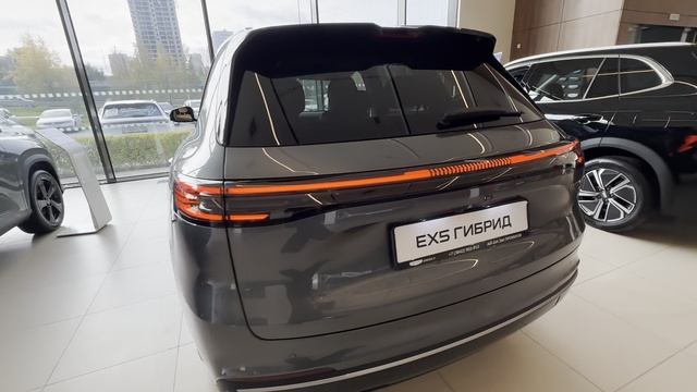 Geely EX5 EM-R серый
