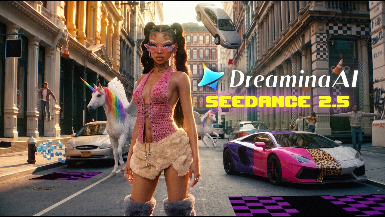 #seedance25 GTA GLITCH Style TEST