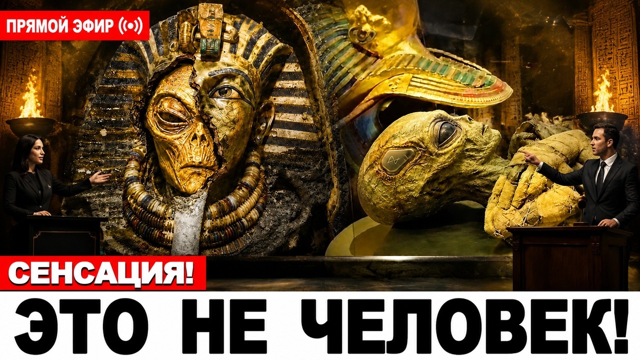 Маска Тутанхамона Скрывала ВТОРОЙ Слой 3300 Лет  Сканирование Всё Раскрыло
