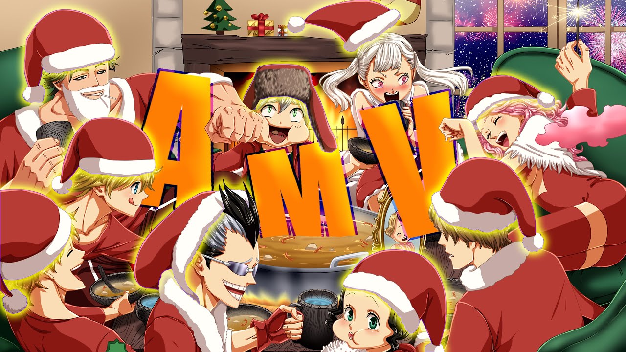 Black Clover「AMV」- Carol Of The Bells | Чёрный Клевер - Anime Music Video | НОВОГОДНЯЯ ПЕСНЯ