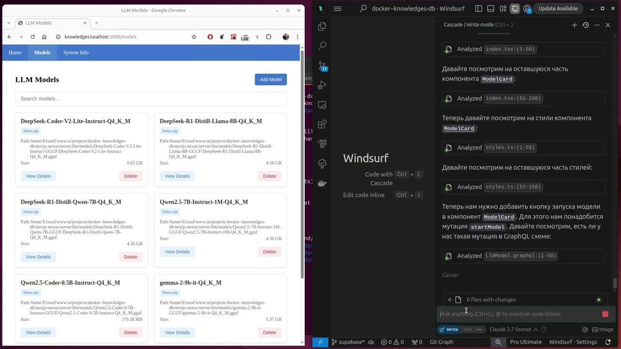 Прокачиваем админку совместно с Windsurf AI IDE. Интеграция и настройка LLM-моделей в GraphQL API